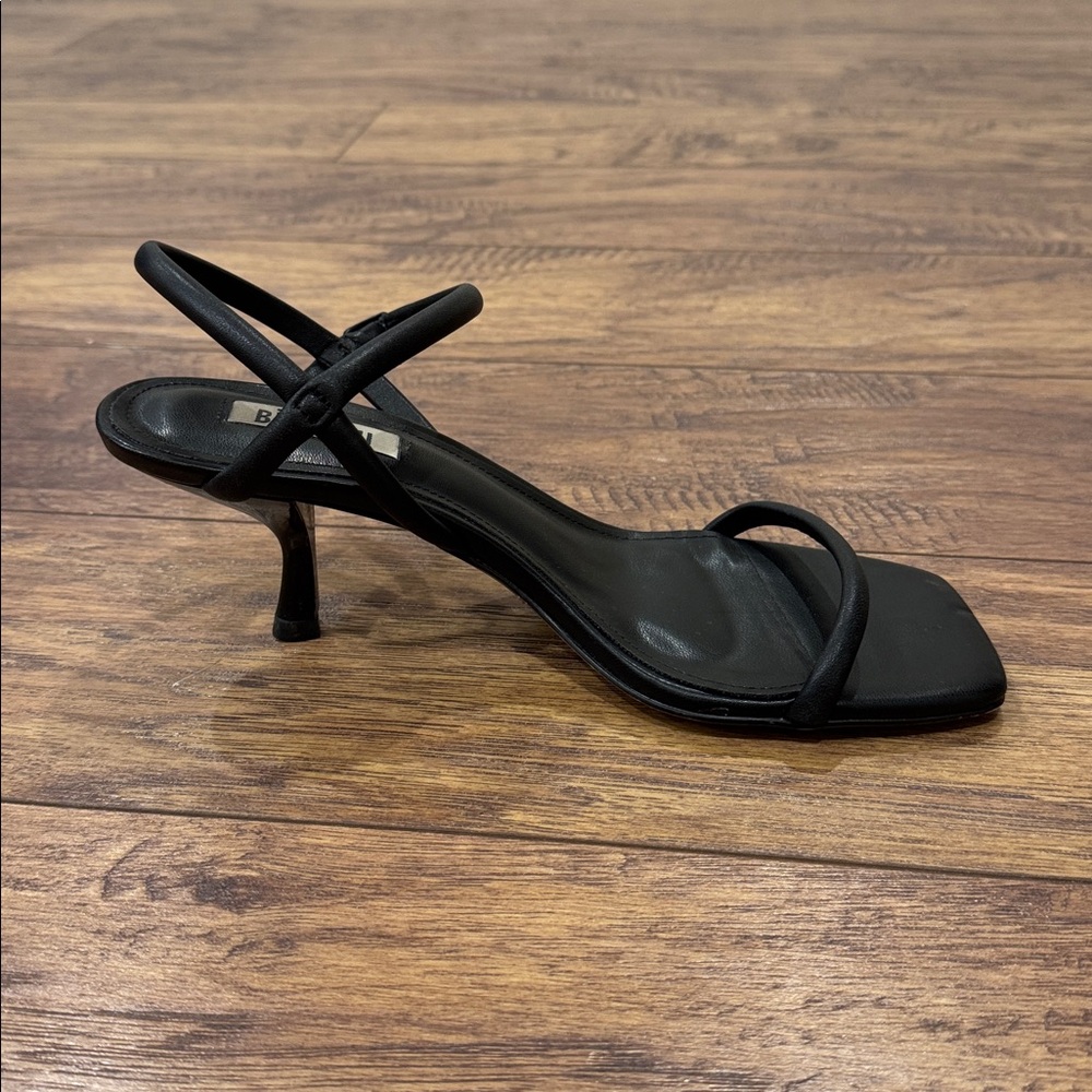 Black Strappy Sandals